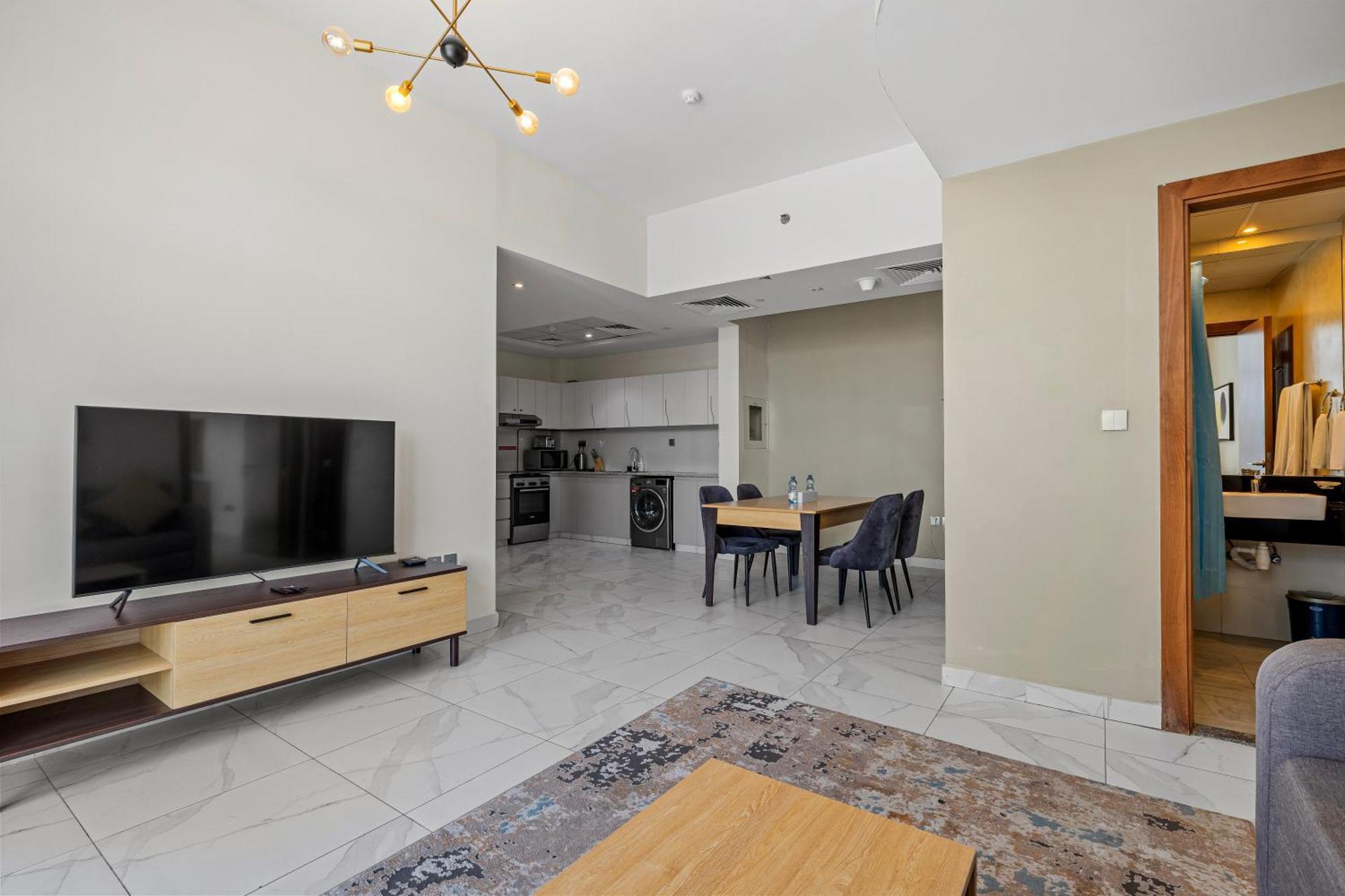 Unlock Waters Edge Apartment Dubai Luaran gambar
