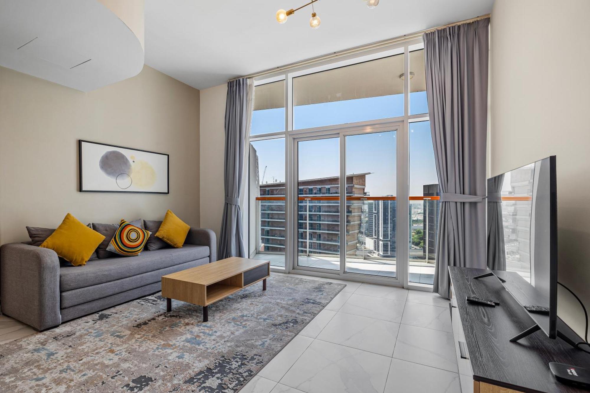 Unlock Waters Edge Apartment Dubai Luaran gambar
