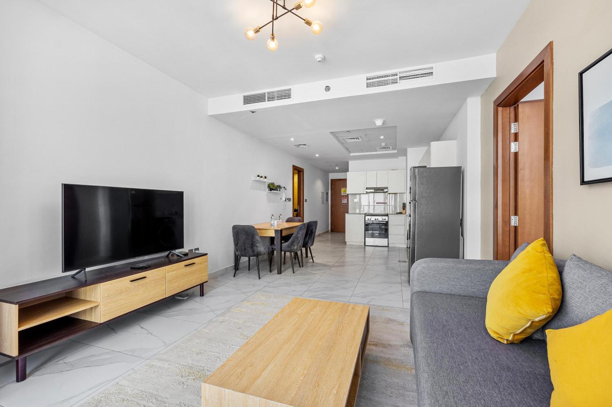 Unlock Waters Edge Apartment Dubai Luaran gambar
