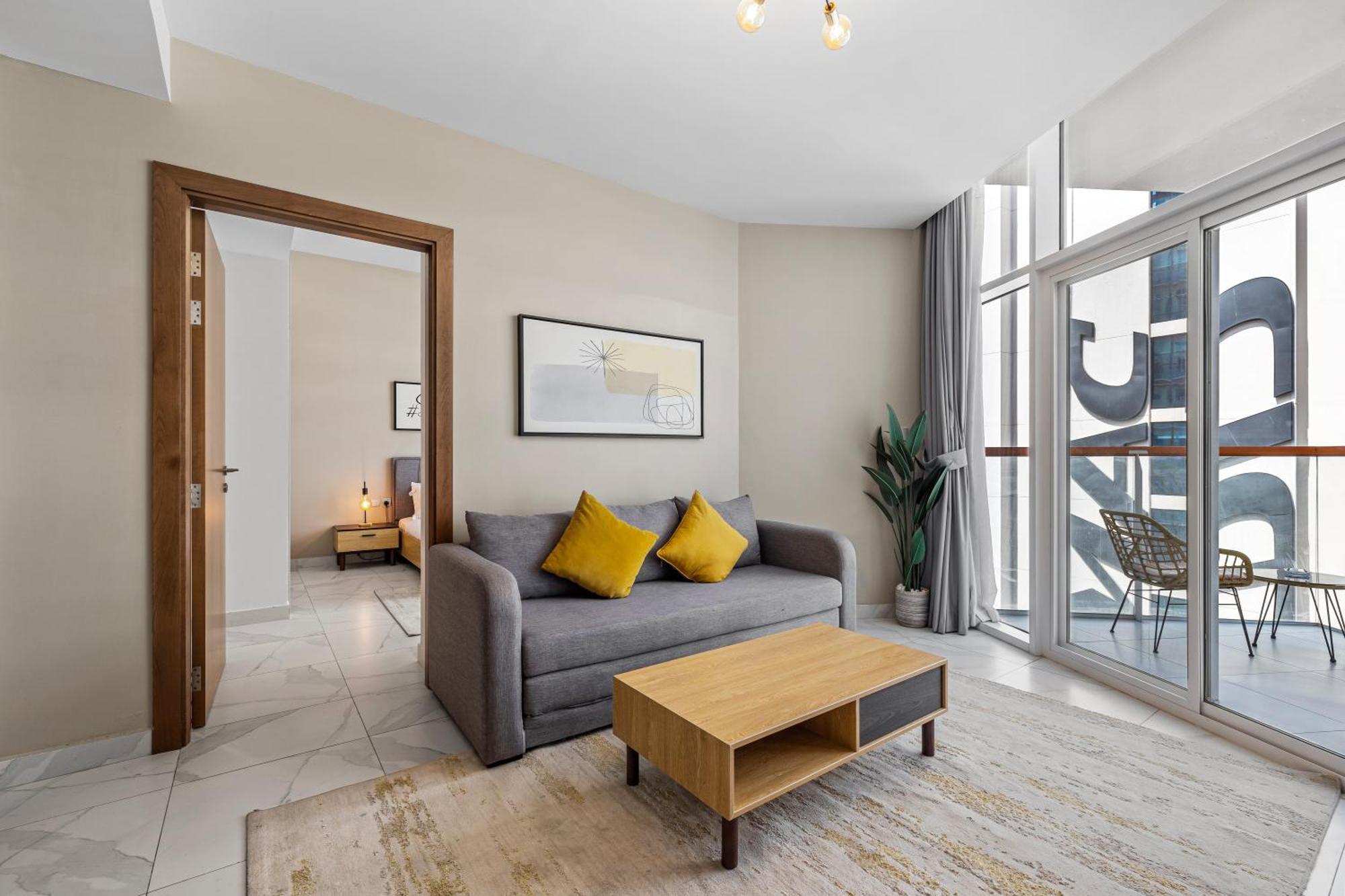 Unlock Waters Edge Apartment Dubai Luaran gambar