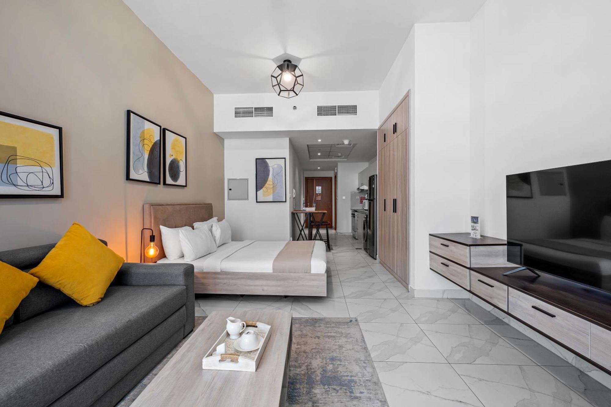 Unlock Waters Edge Apartment Dubai Luaran gambar