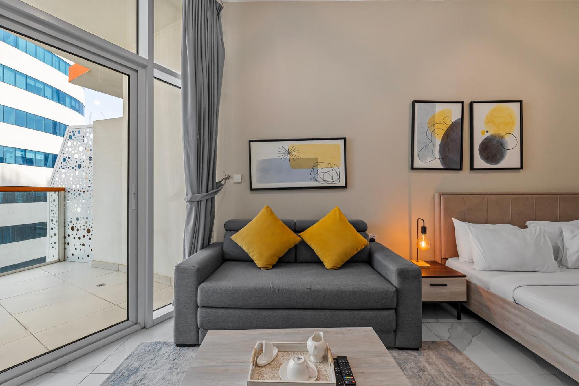 Unlock Waters Edge Apartment Dubai Luaran gambar